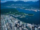 Aerial view of Vancouver