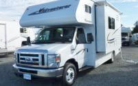 Our  Motorhome on West Bay Marina RV Park, Victoria