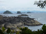 Wild Pacific Trail view on the Broken Island Group