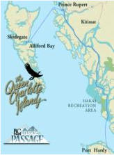 Map Inside Passage