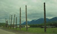 Totempoles Kitwanga BC
