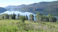 Lac des Roches between Little Fort en 97 Mile House