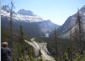 Icefields Parkway between Banff and Jasper, Alberta, Canada